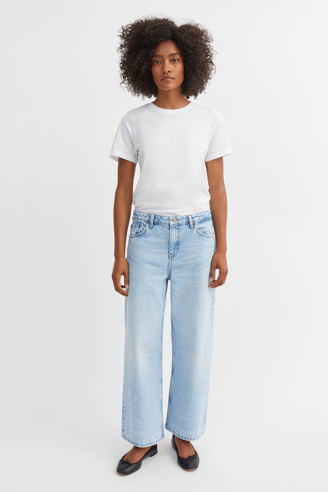 Skall Studio Taylor cropped jeans Jeans Worn light blue